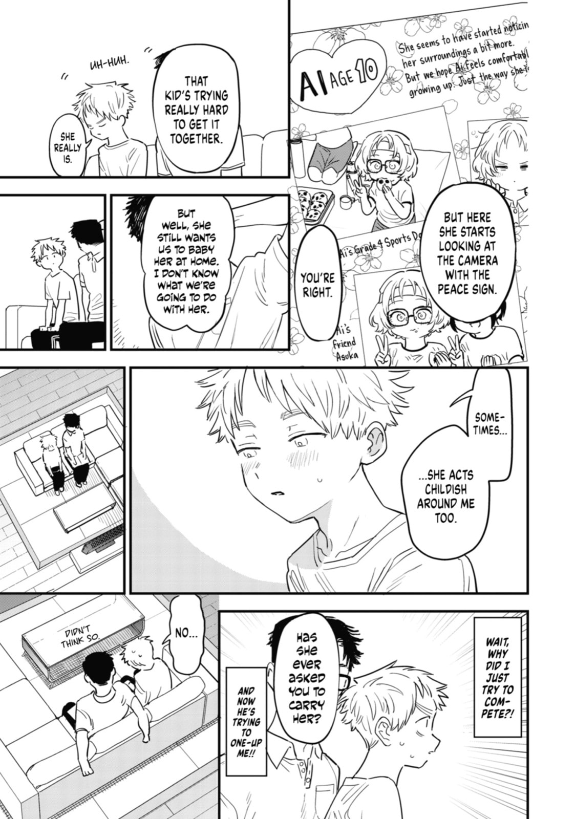 The Girl I Like Forgot Her Glasses