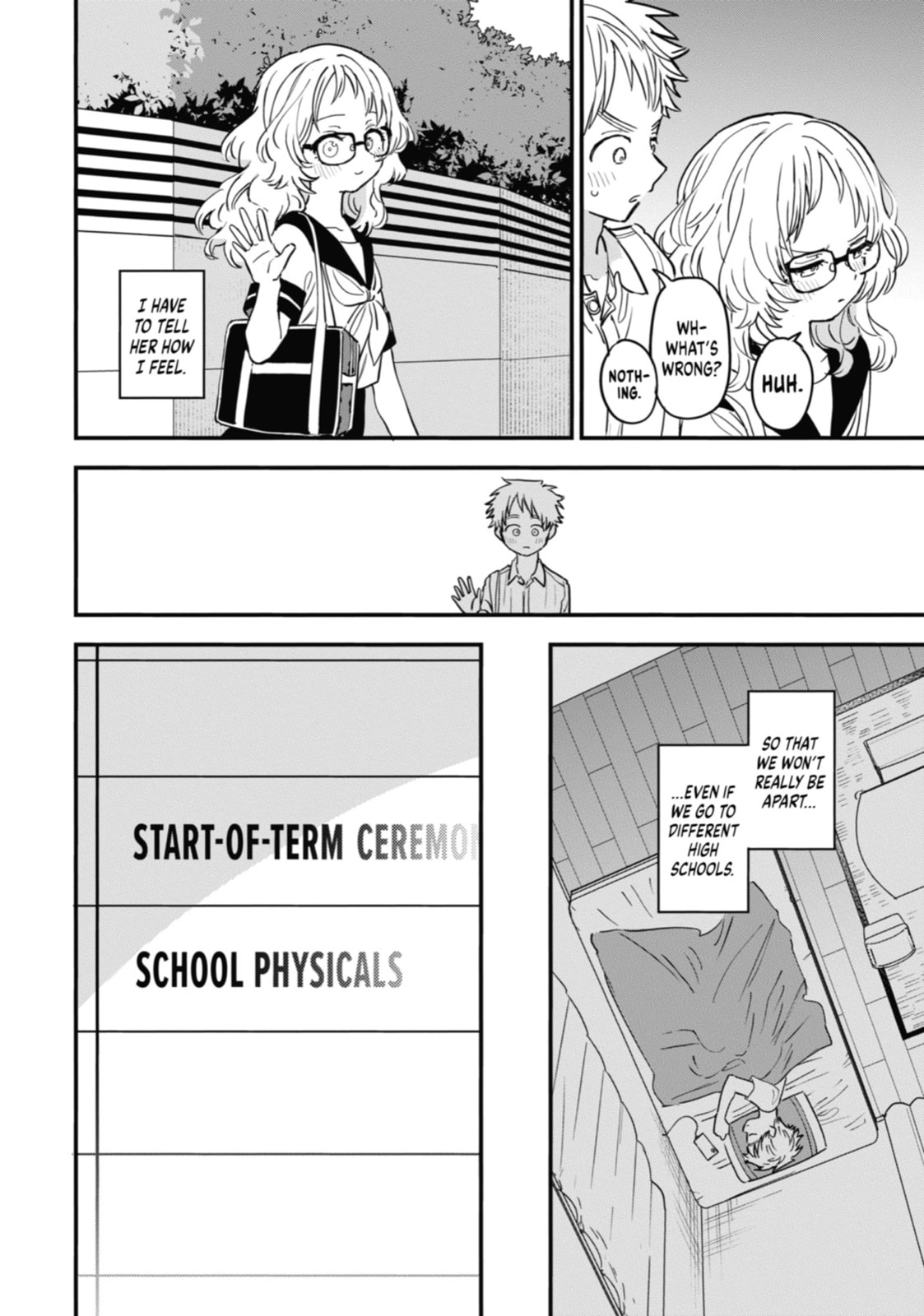 The Girl I Like Forgot Her Glasses