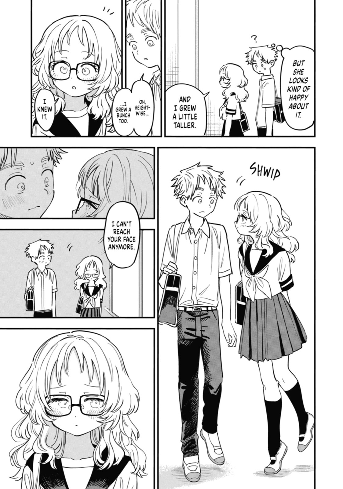 The Girl I Like Forgot Her Glasses