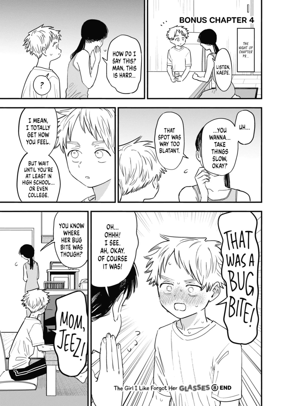 The Girl I Like Forgot Her Glasses