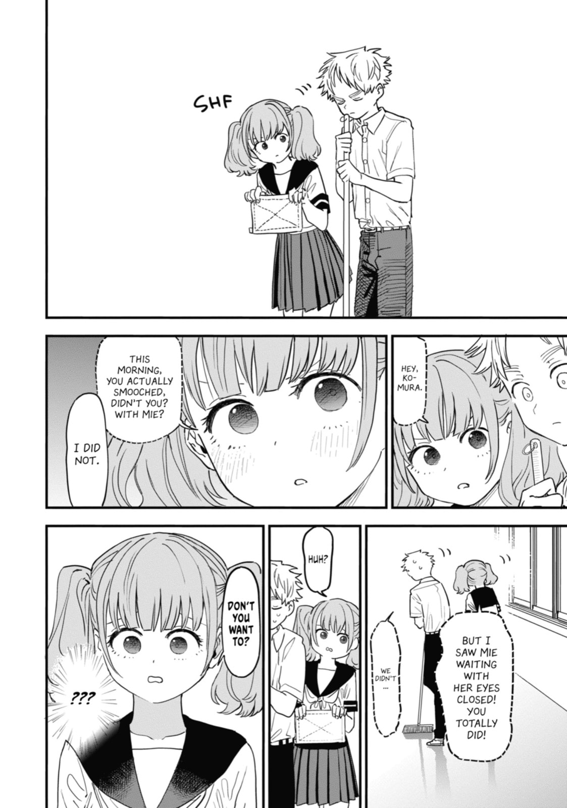 The Girl I Like Forgot Her Glasses