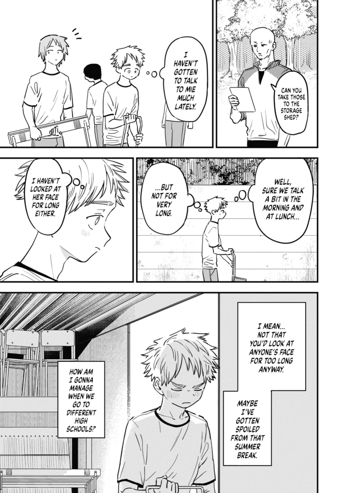 The Girl I Like Forgot Her Glasses