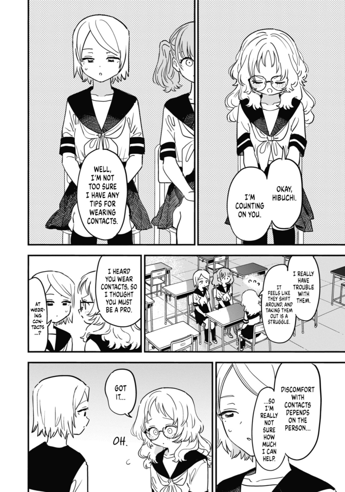 The Girl I Like Forgot Her Glasses