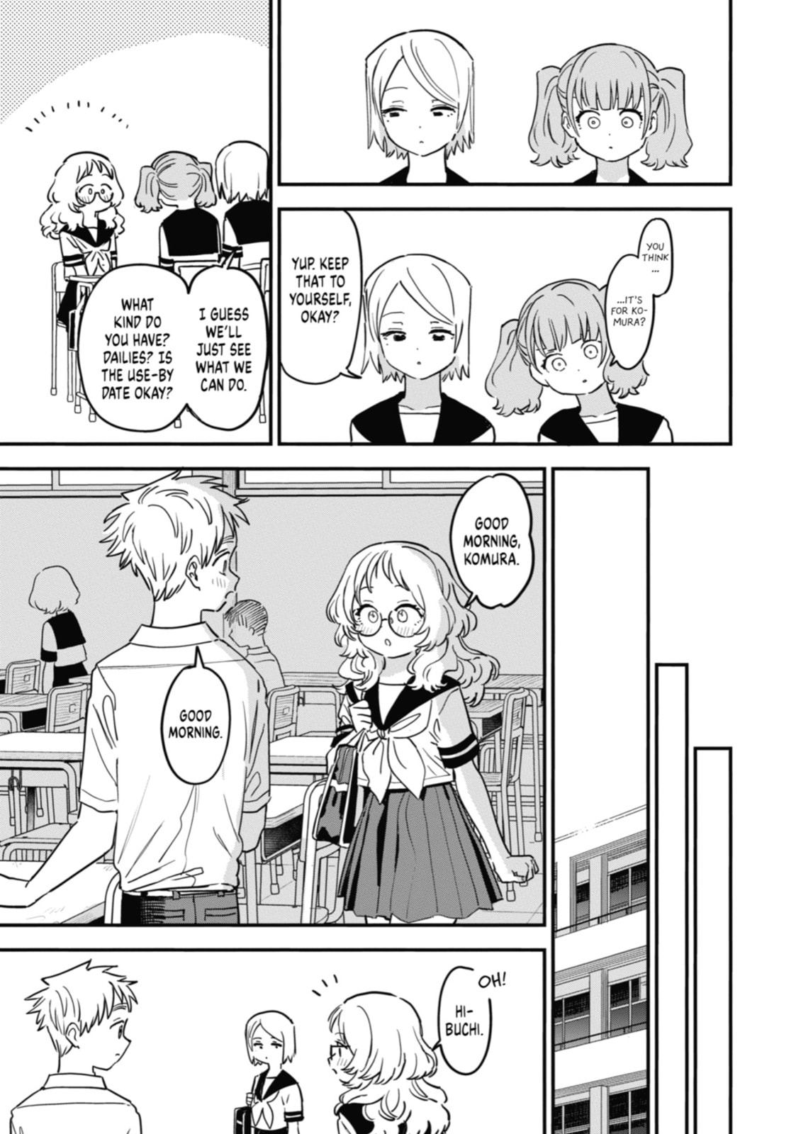 The Girl I Like Forgot Her Glasses