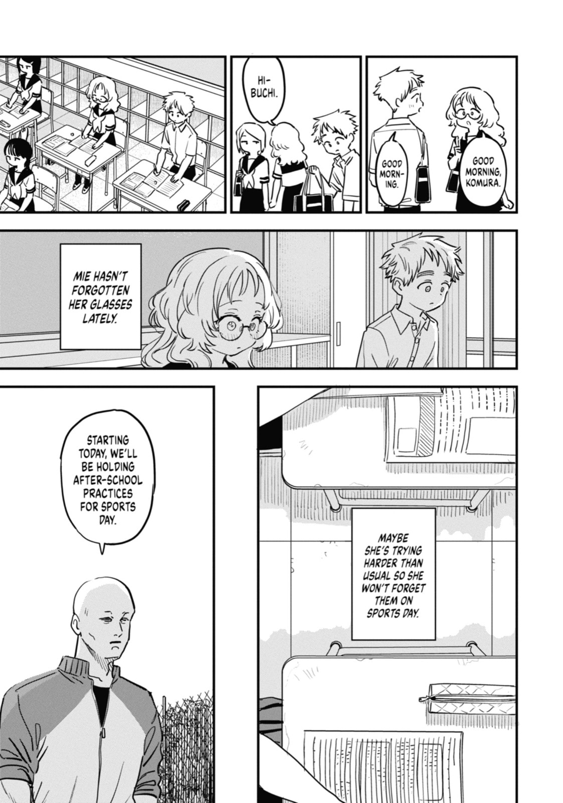 The Girl I Like Forgot Her Glasses