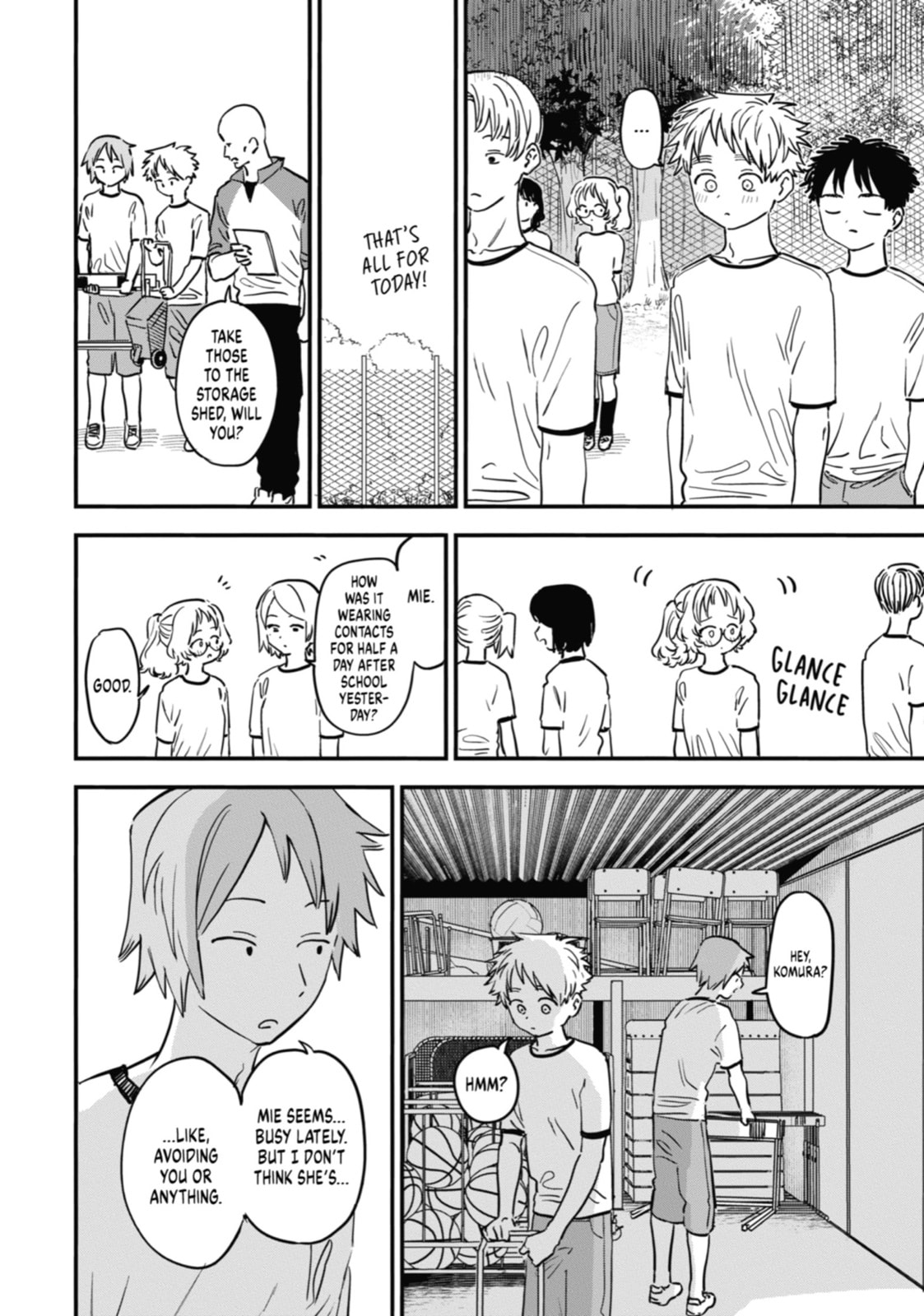 The Girl I Like Forgot Her Glasses