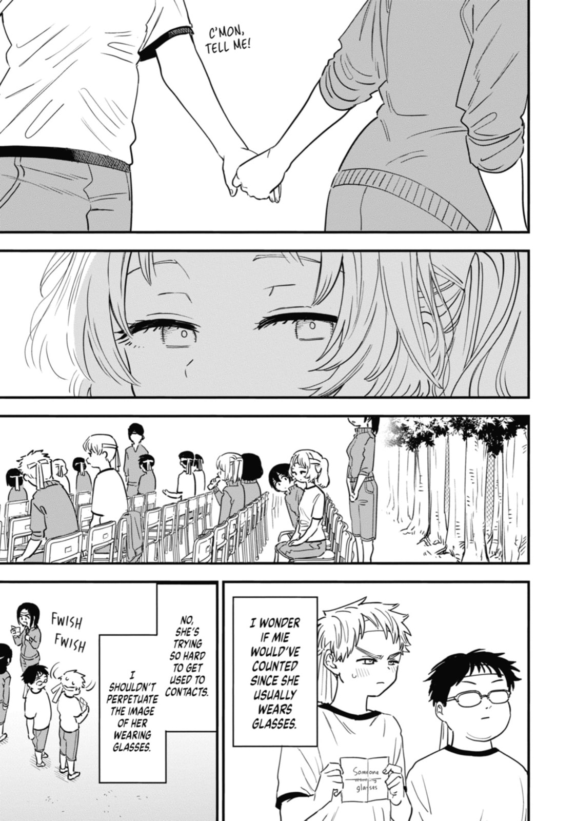 The Girl I Like Forgot Her Glasses