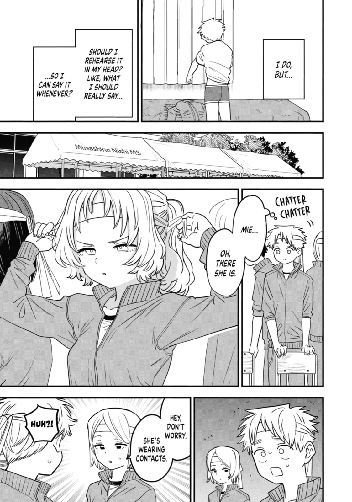 The Girl I Like Forgot Her Glasses