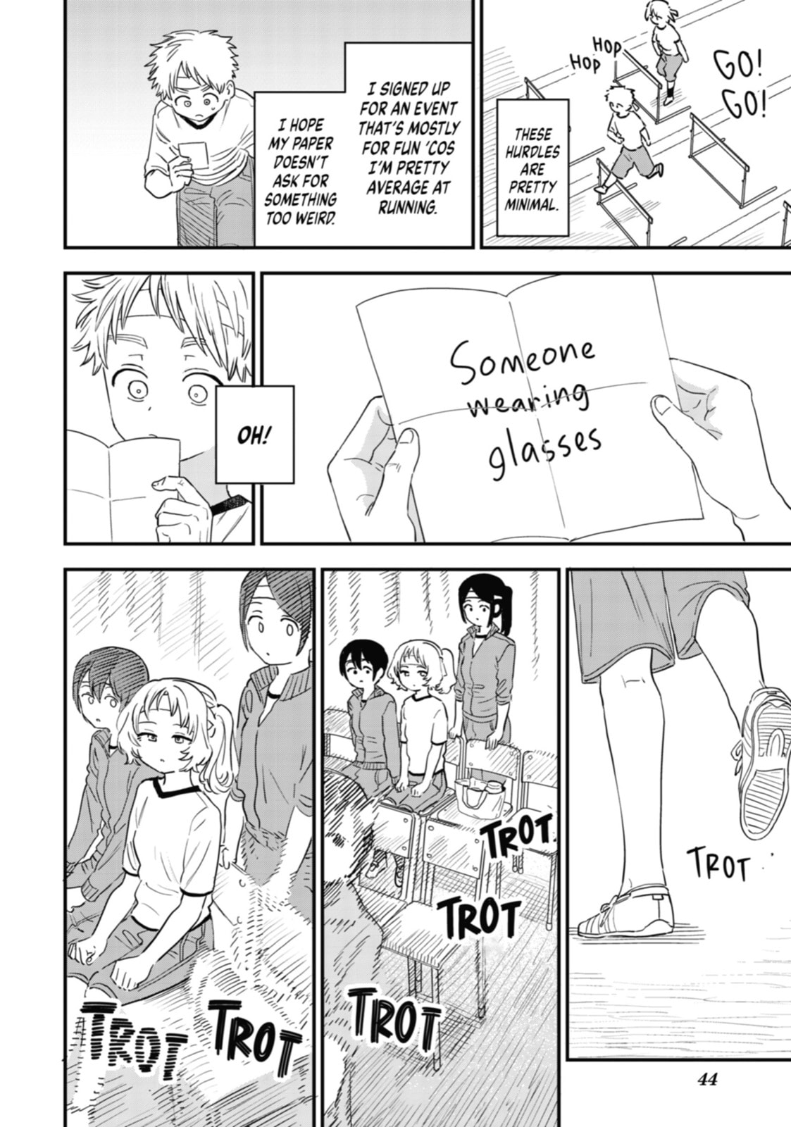 The Girl I Like Forgot Her Glasses