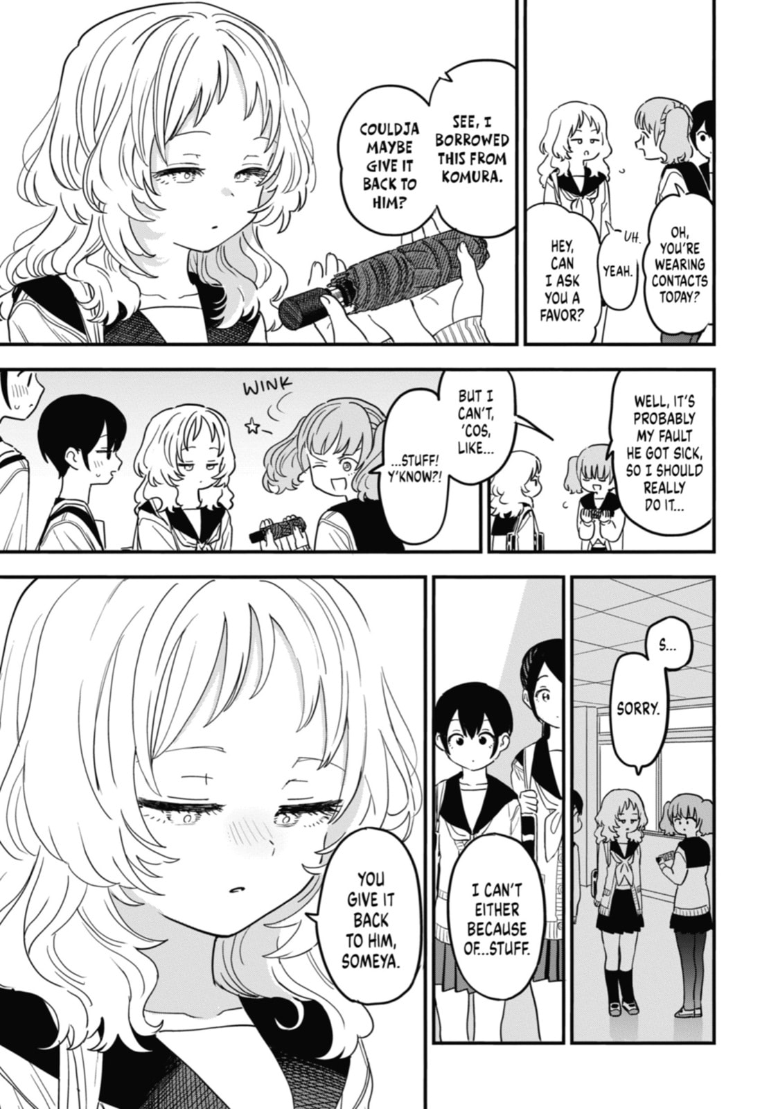 The Girl I Like Forgot Her Glasses