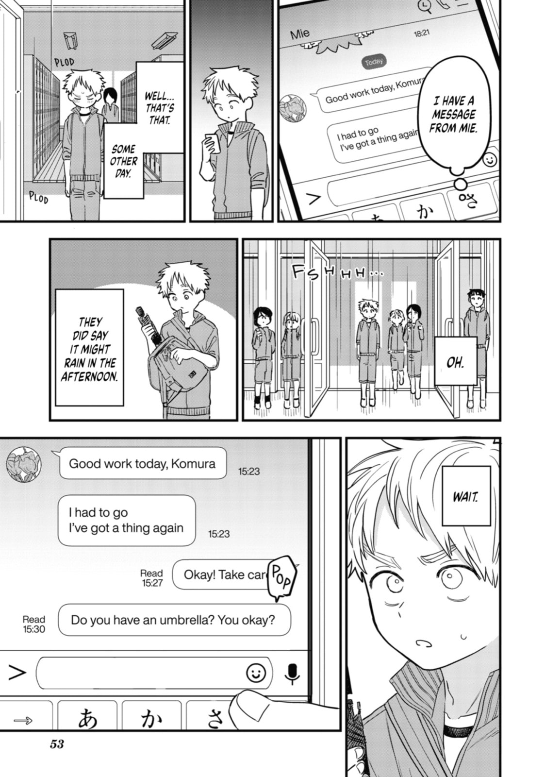 The Girl I Like Forgot Her Glasses