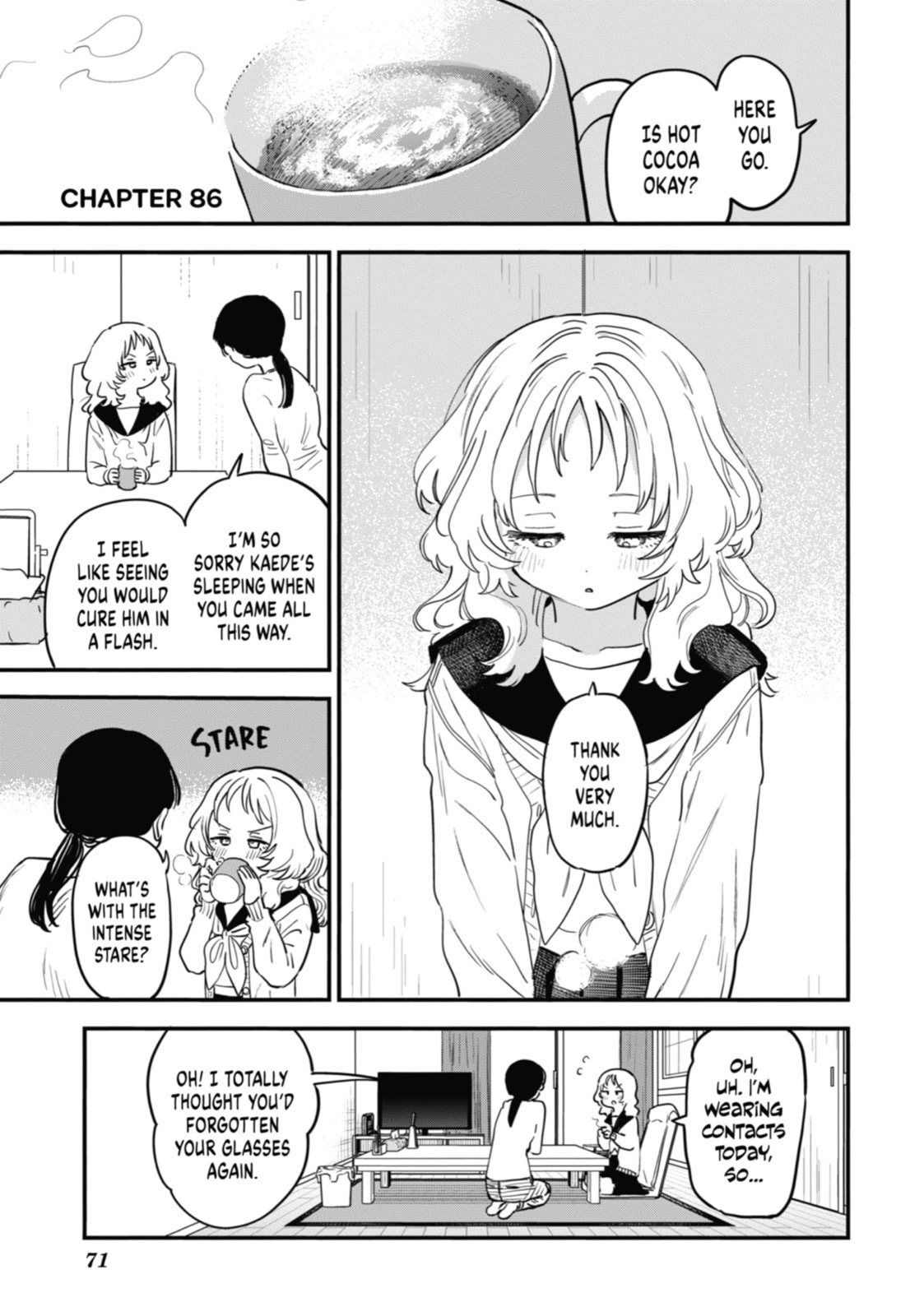 The Girl I Like Forgot Her Glasses