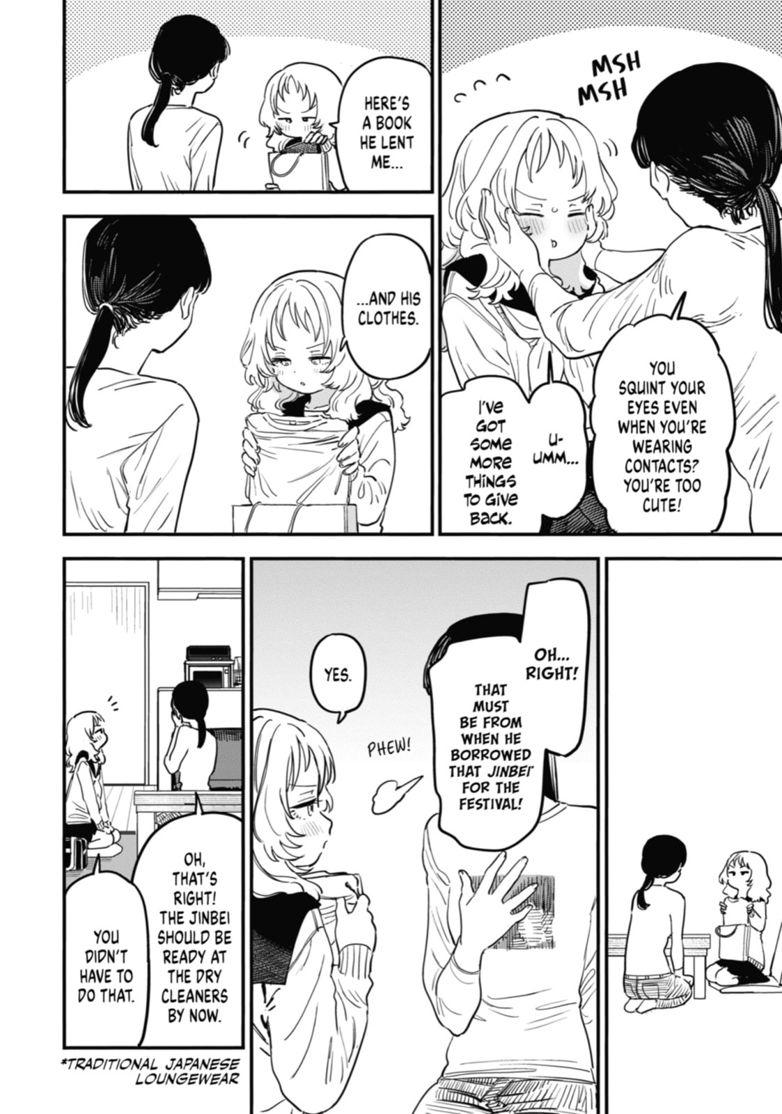 The Girl I Like Forgot Her Glasses