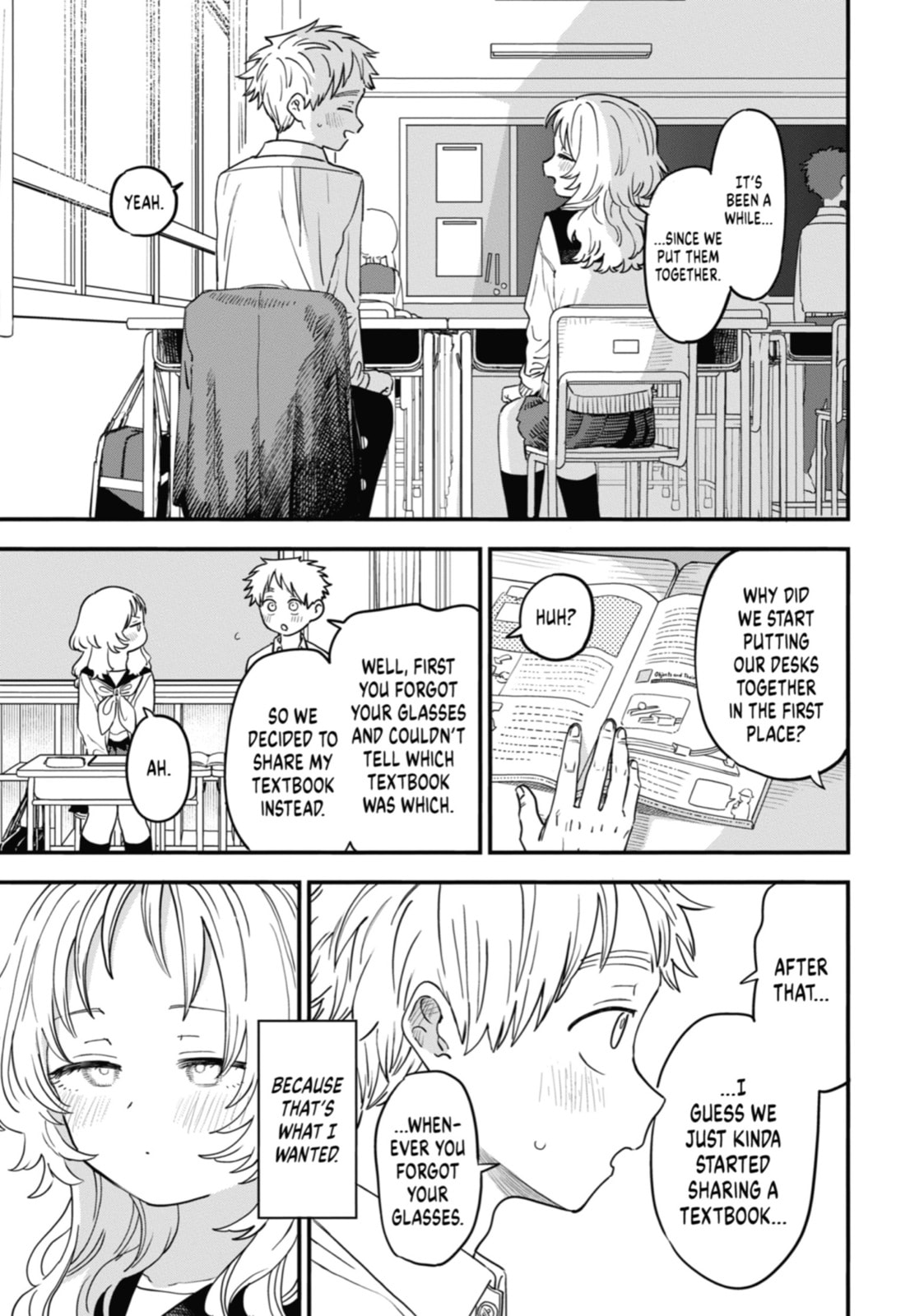 The Girl I Like Forgot Her Glasses