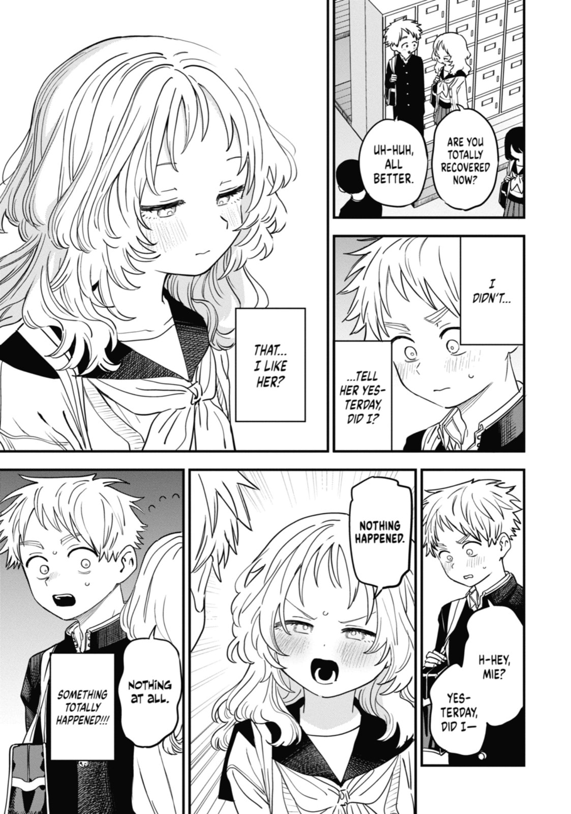 The Girl I Like Forgot Her Glasses