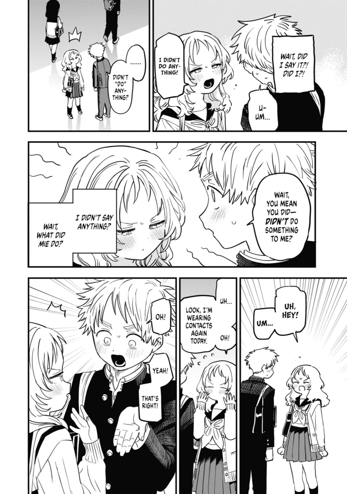 The Girl I Like Forgot Her Glasses