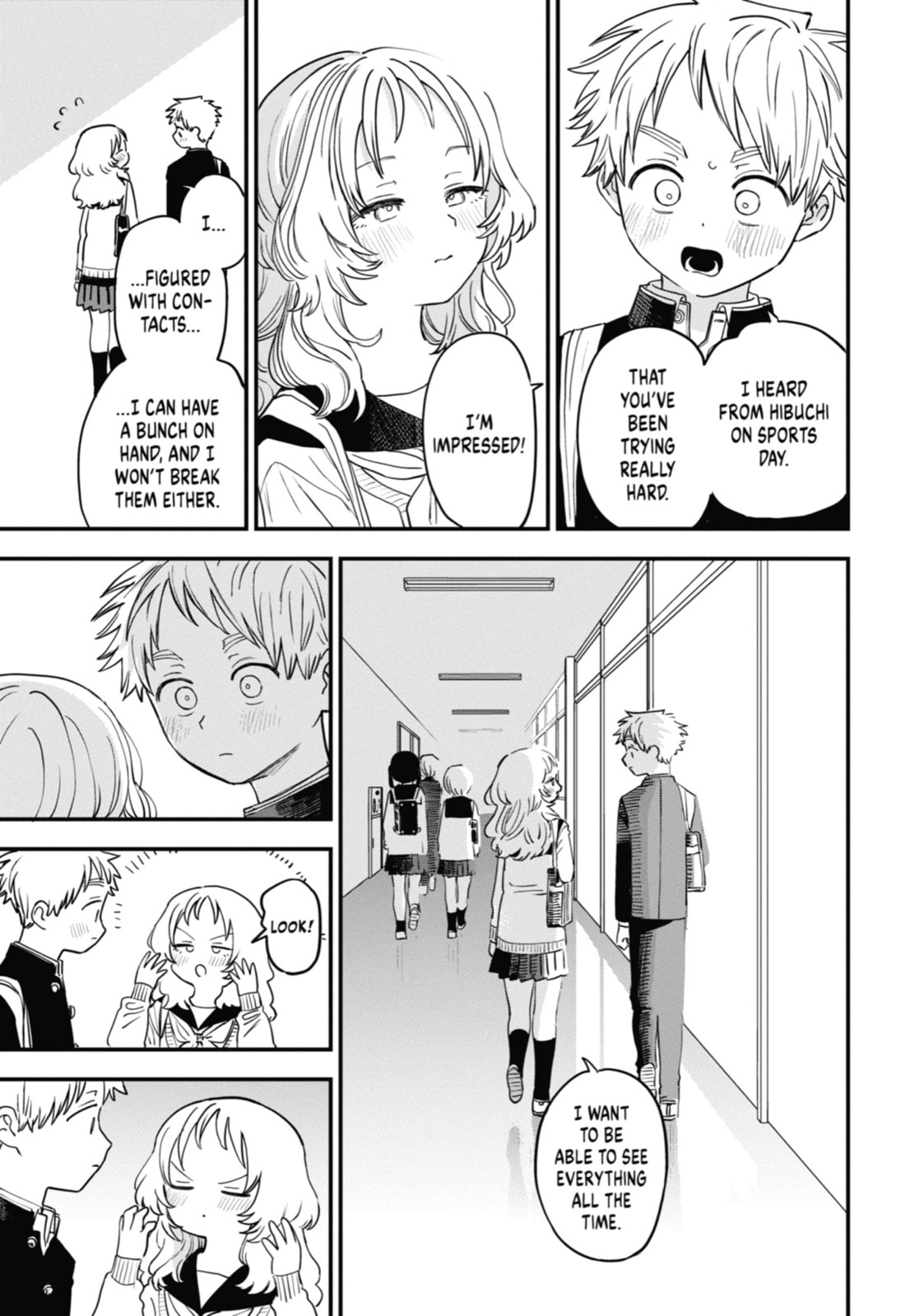 The Girl I Like Forgot Her Glasses