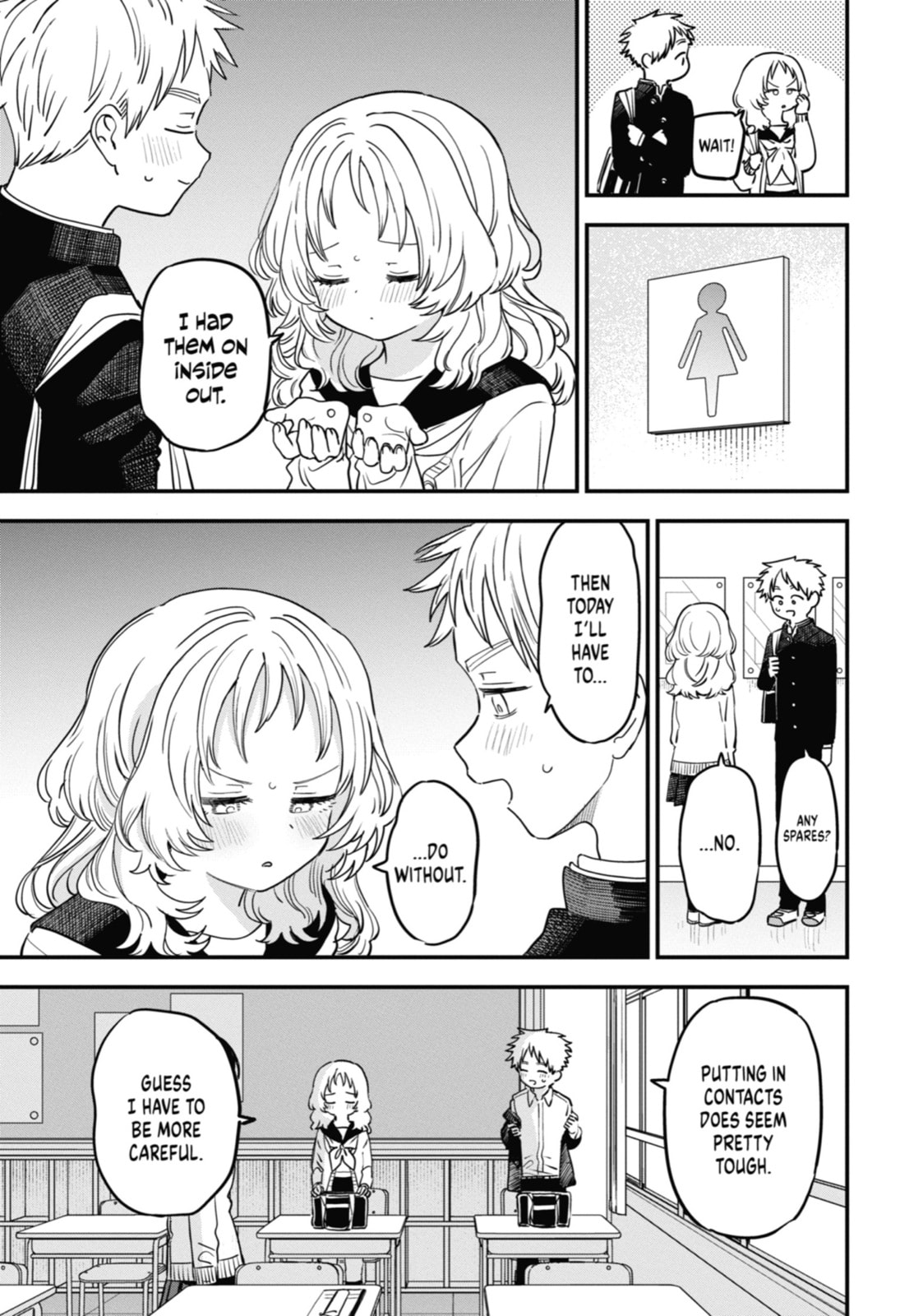 The Girl I Like Forgot Her Glasses