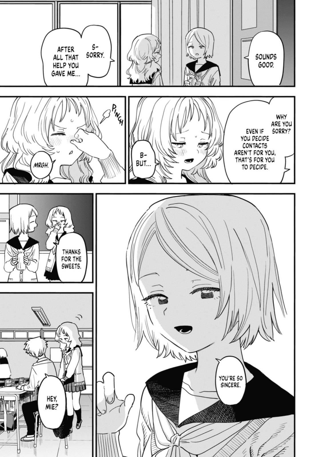 The Girl I Like Forgot Her Glasses