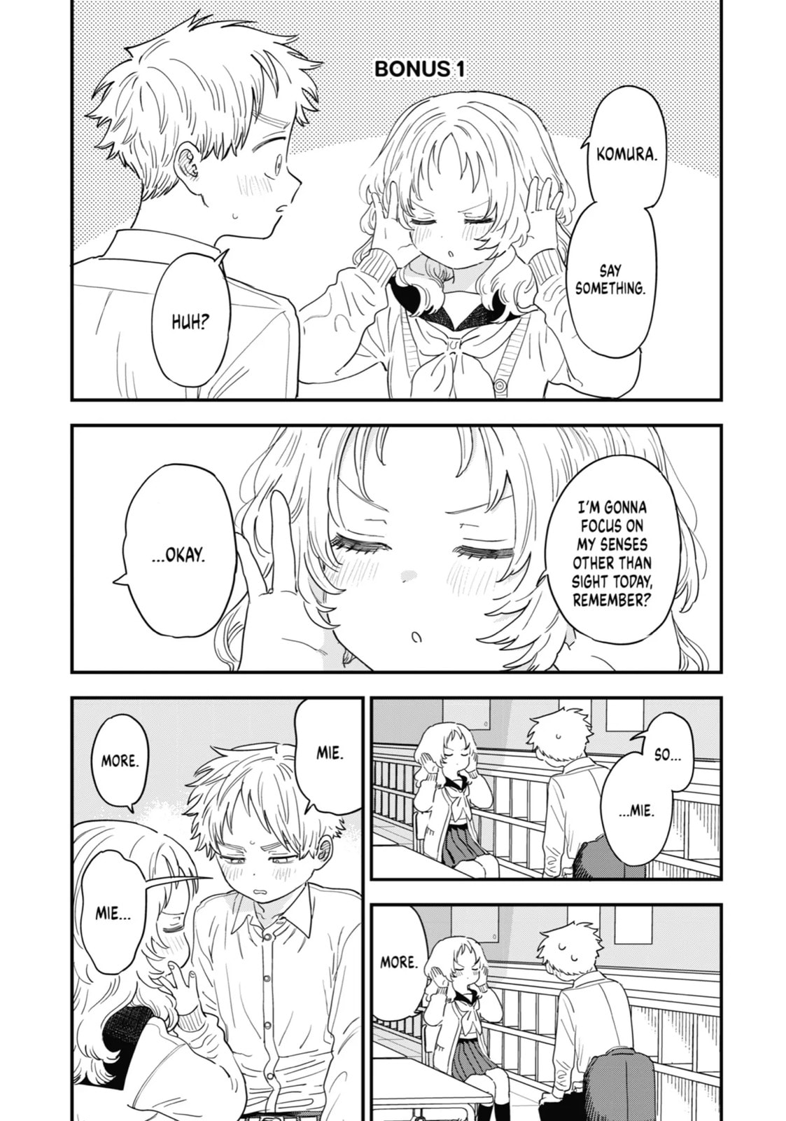 The Girl I Like Forgot Her Glasses