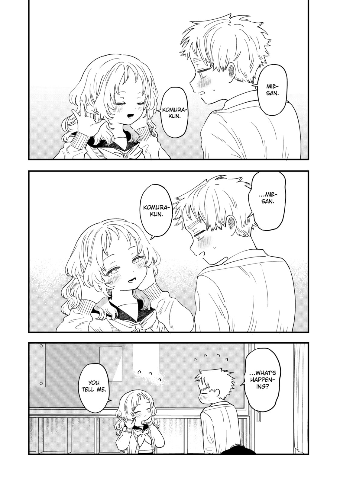 The Girl I Like Forgot Her Glasses