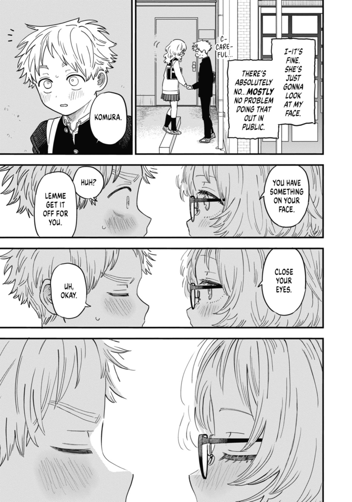 The Girl I Like Forgot Her Glasses