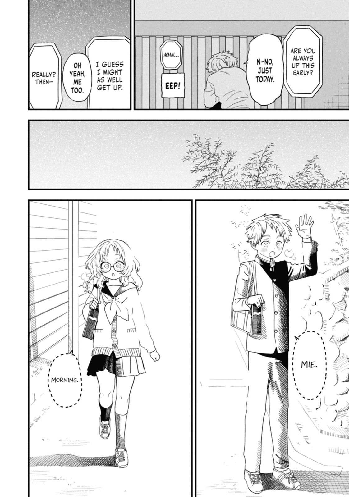 The Girl I Like Forgot Her Glasses