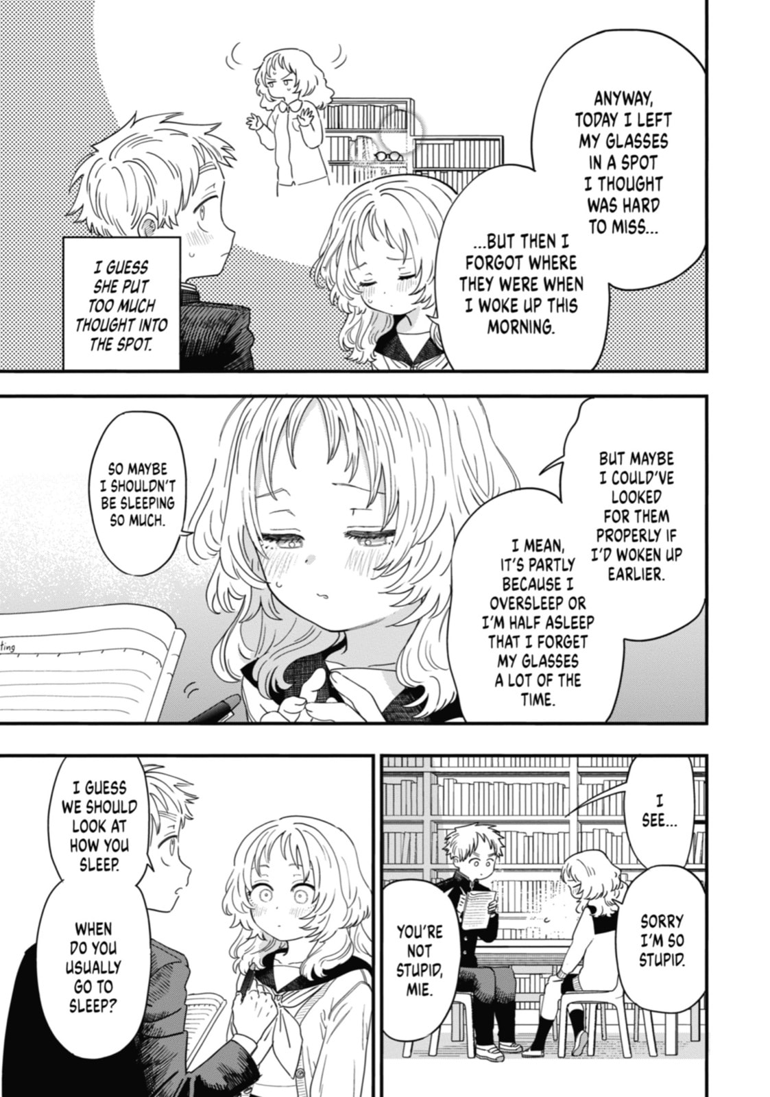 The Girl I Like Forgot Her Glasses