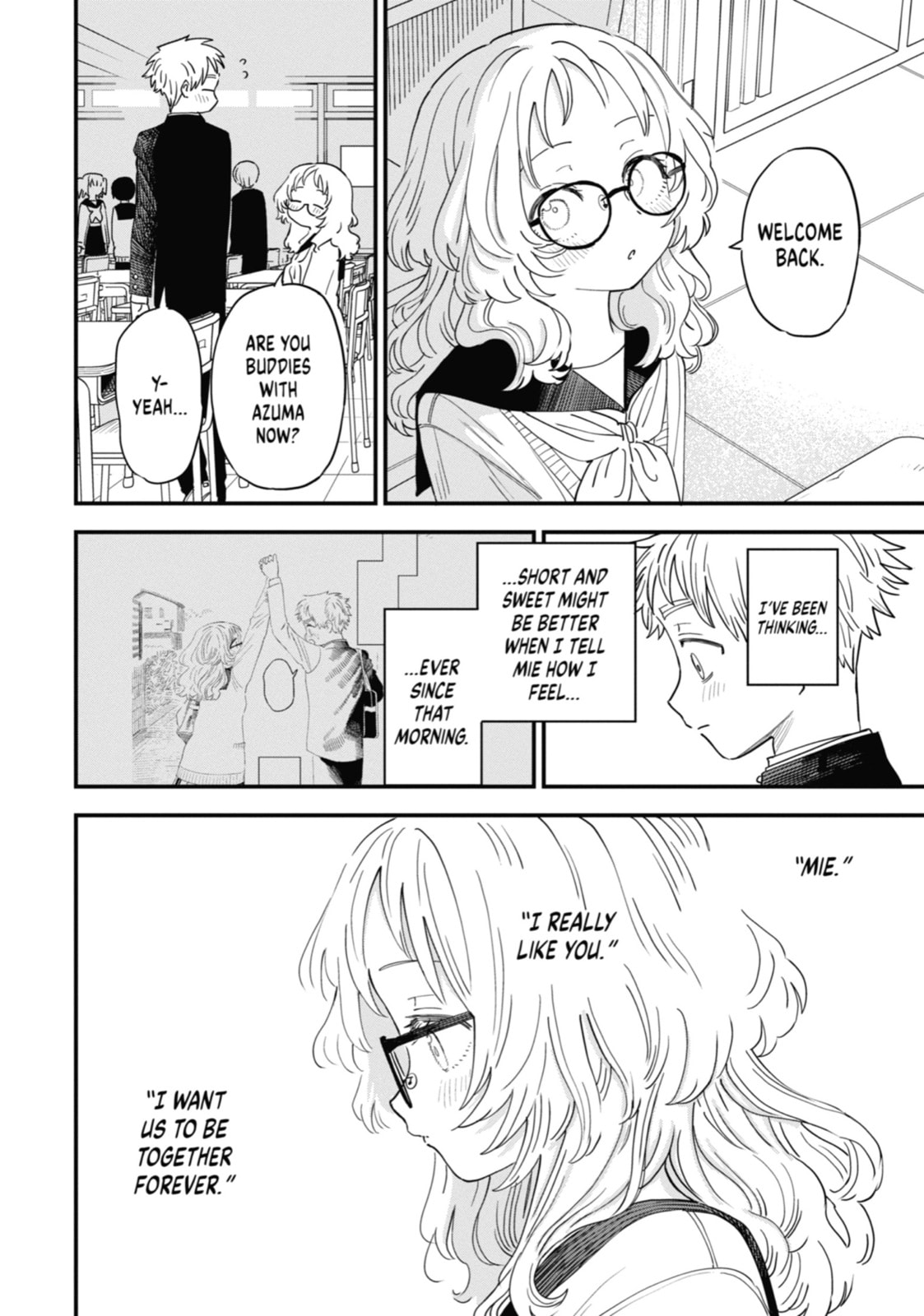 The Girl I Like Forgot Her Glasses