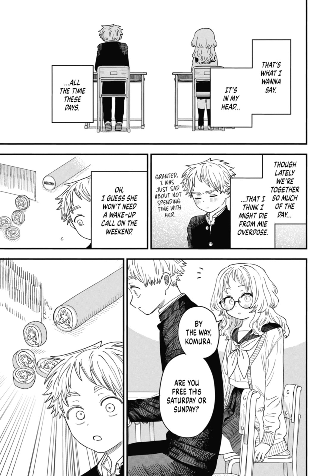 The Girl I Like Forgot Her Glasses