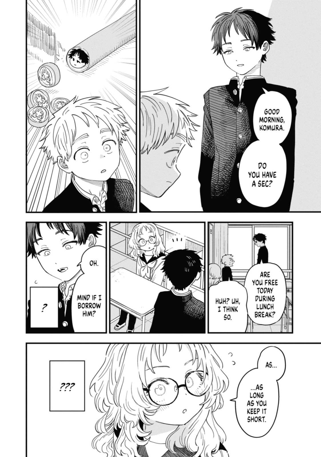 The Girl I Like Forgot Her Glasses