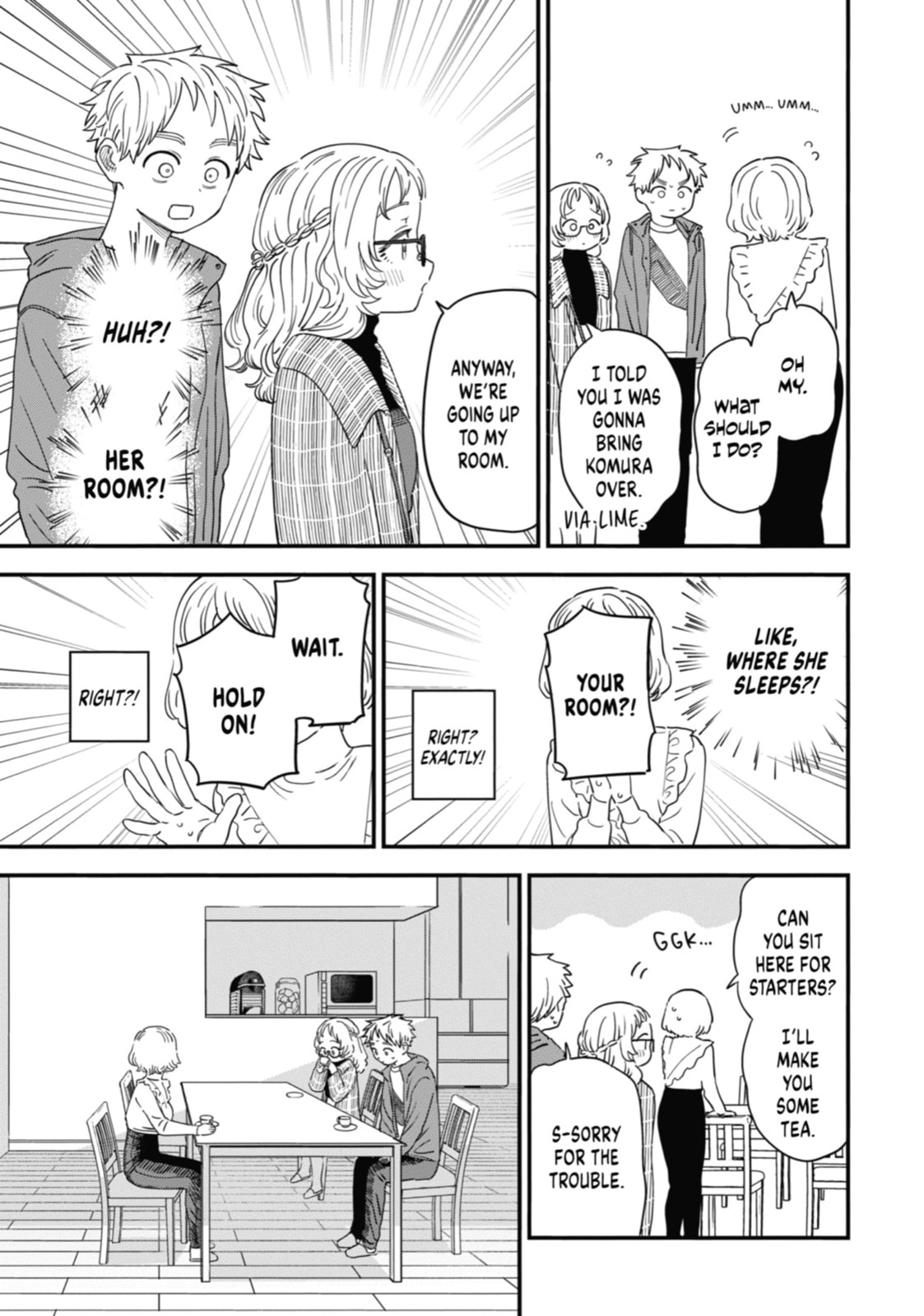 The Girl I Like Forgot Her Glasses