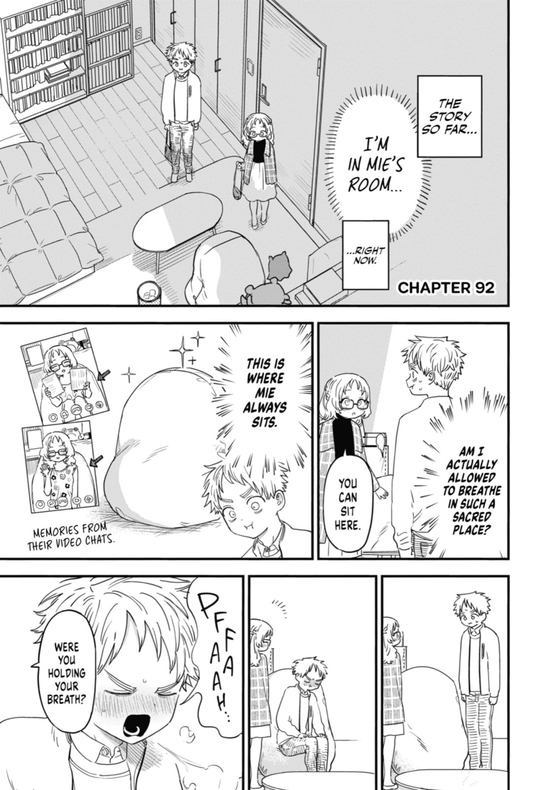 The Girl I Like Forgot Her Glasses