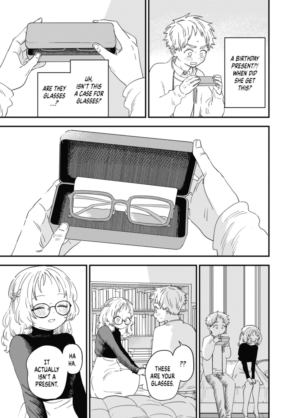 The Girl I Like Forgot Her Glasses