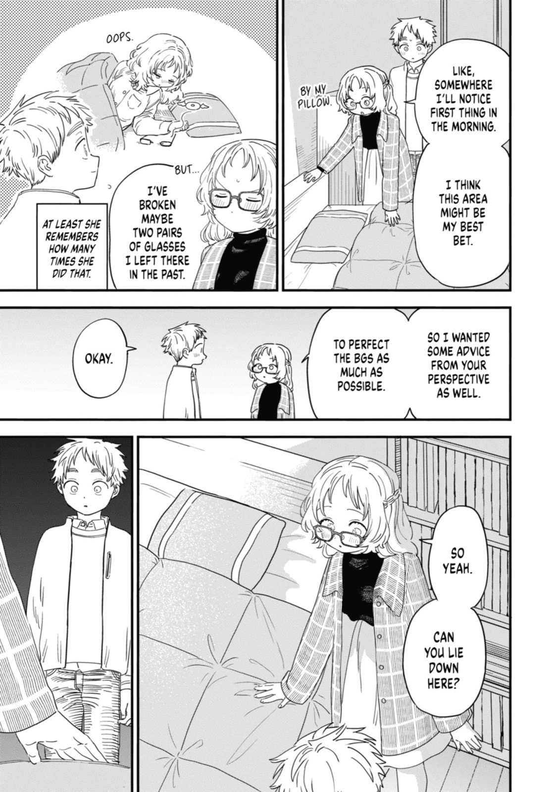 The Girl I Like Forgot Her Glasses