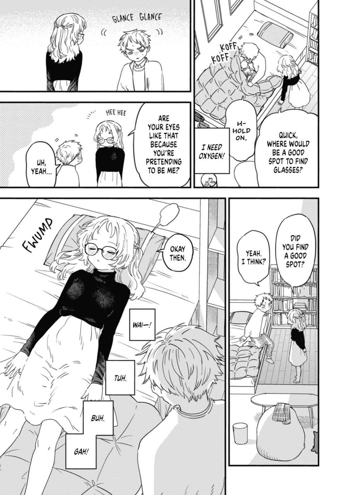 The Girl I Like Forgot Her Glasses