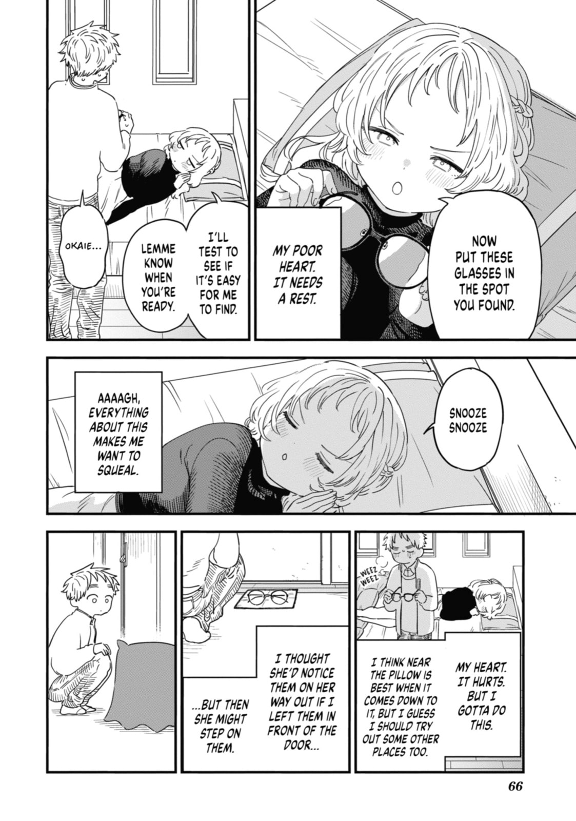 The Girl I Like Forgot Her Glasses