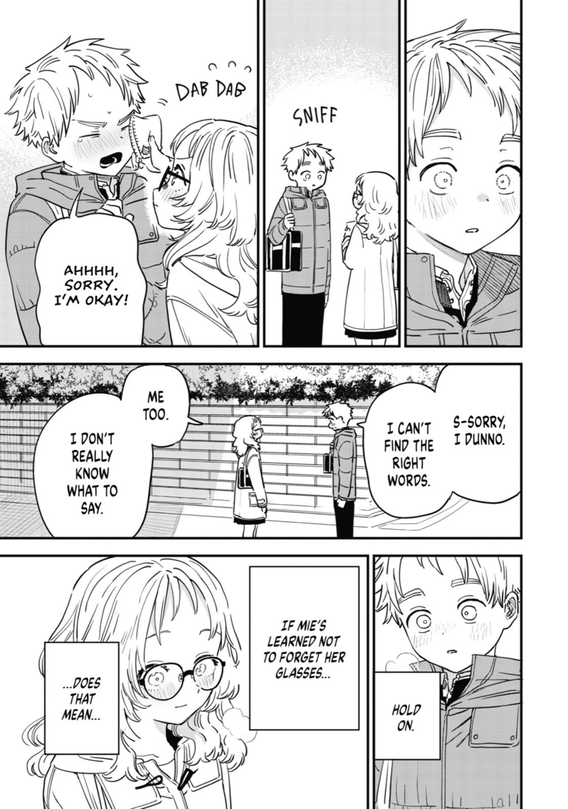 The Girl I Like Forgot Her Glasses