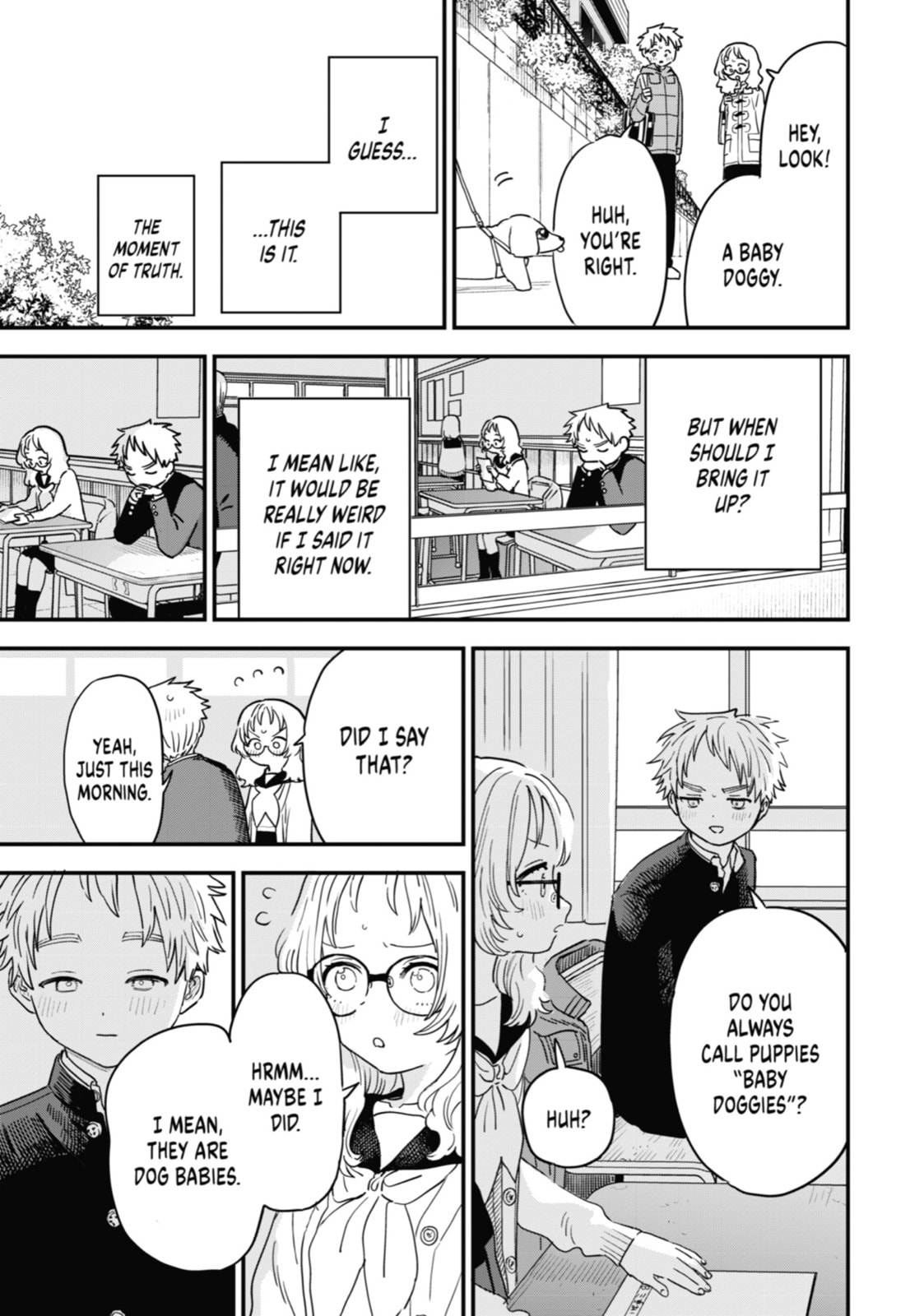 The Girl I Like Forgot Her Glasses