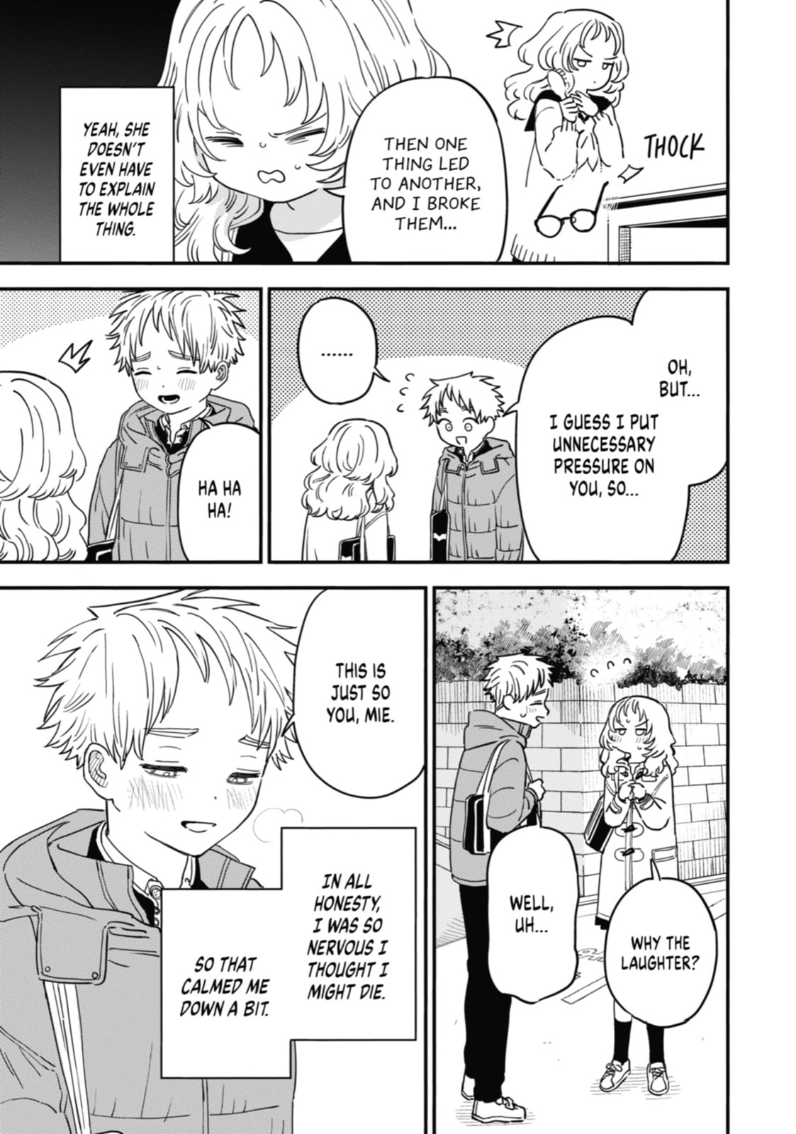 The Girl I Like Forgot Her Glasses