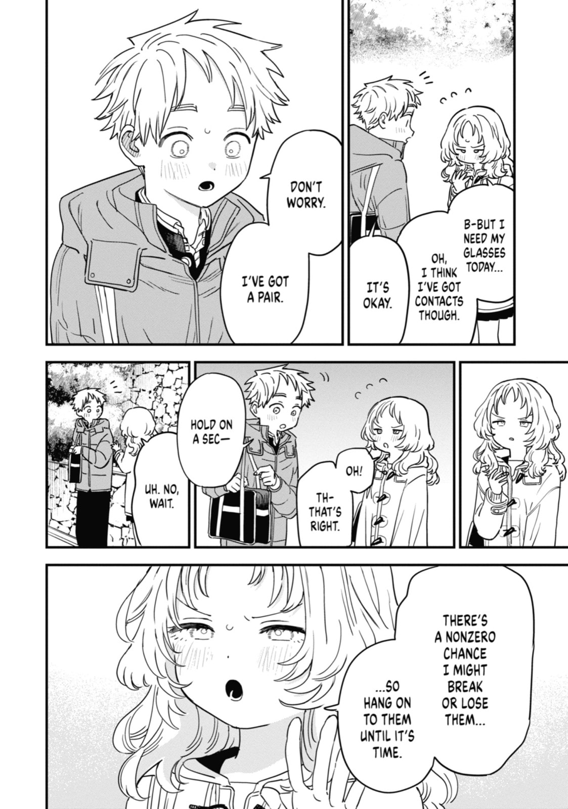 The Girl I Like Forgot Her Glasses