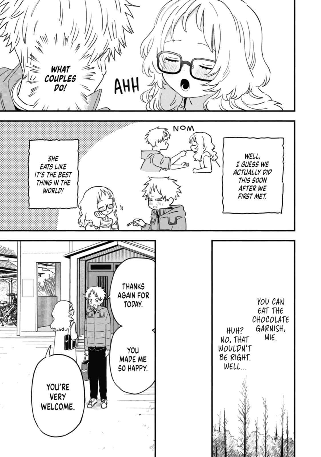 The Girl I Like Forgot Her Glasses