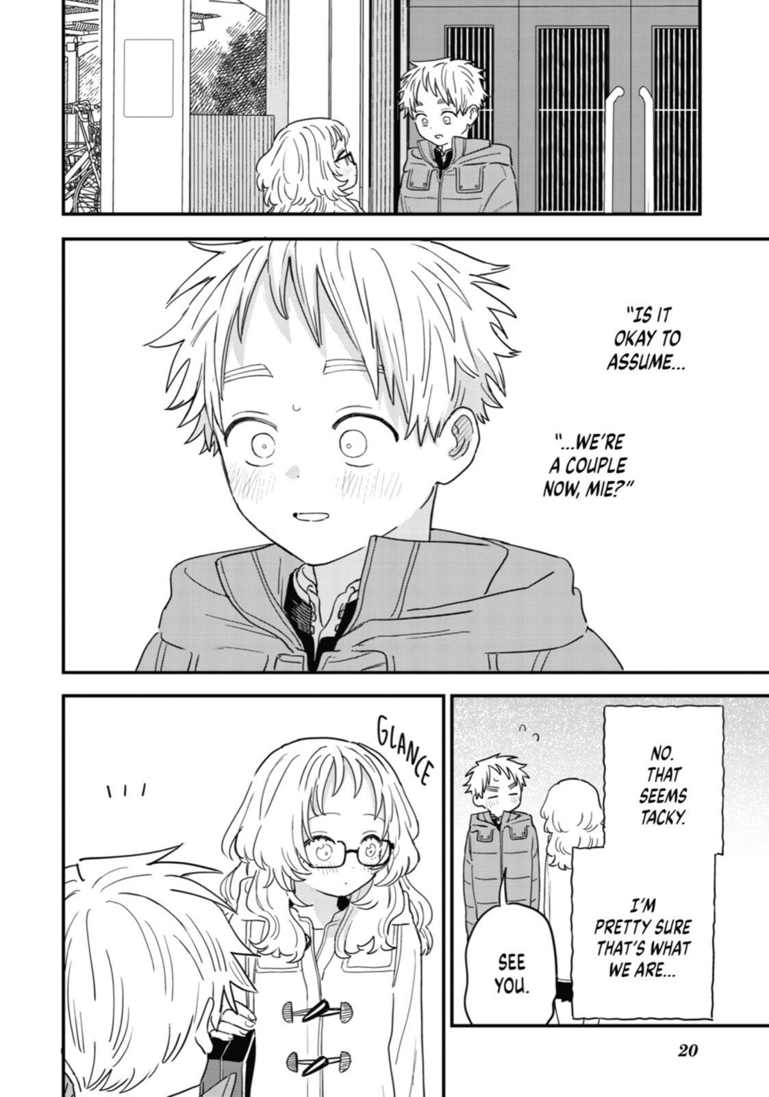 The Girl I Like Forgot Her Glasses