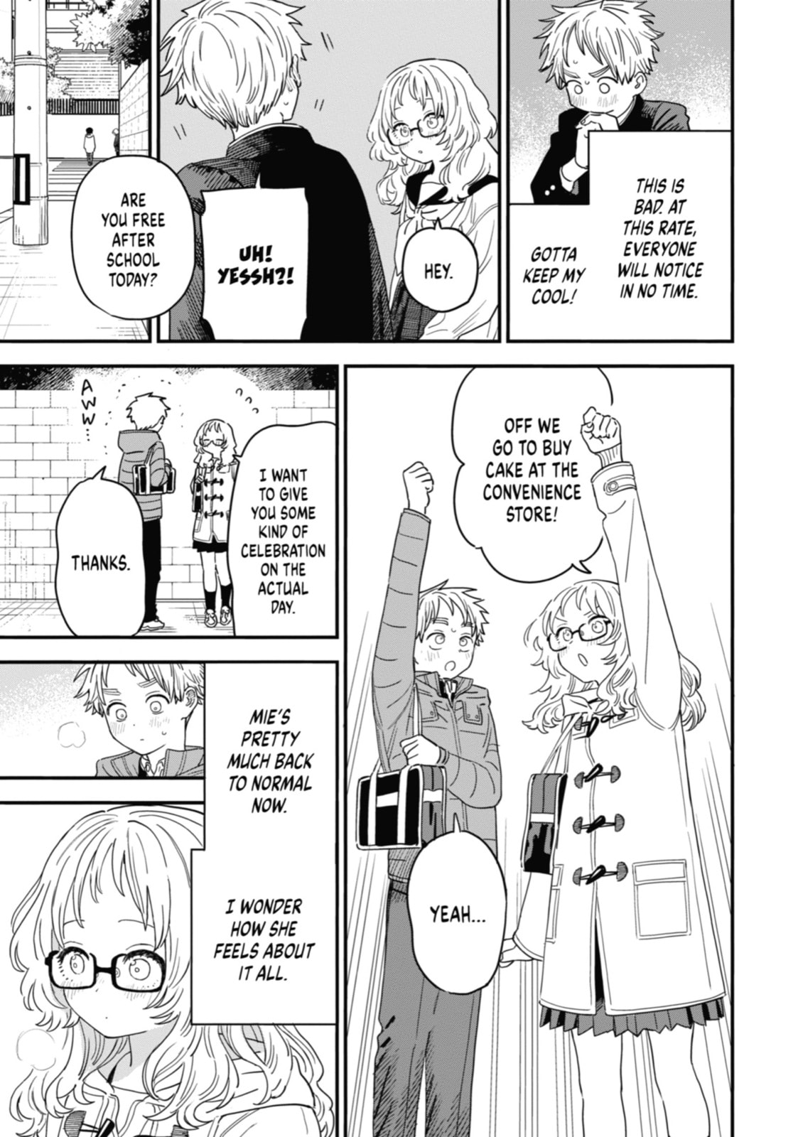 The Girl I Like Forgot Her Glasses