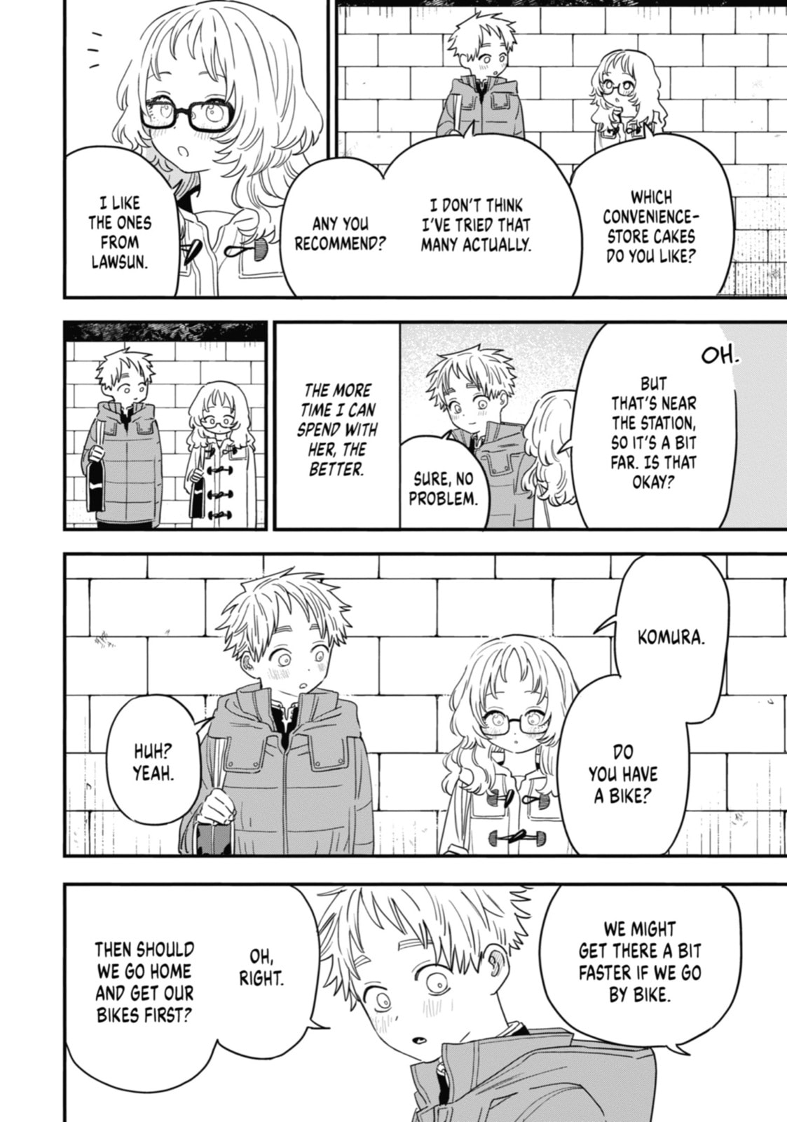 The Girl I Like Forgot Her Glasses