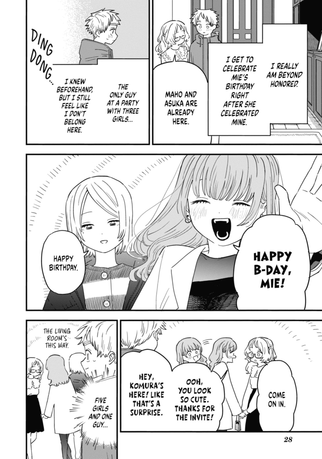 The Girl I Like Forgot Her Glasses