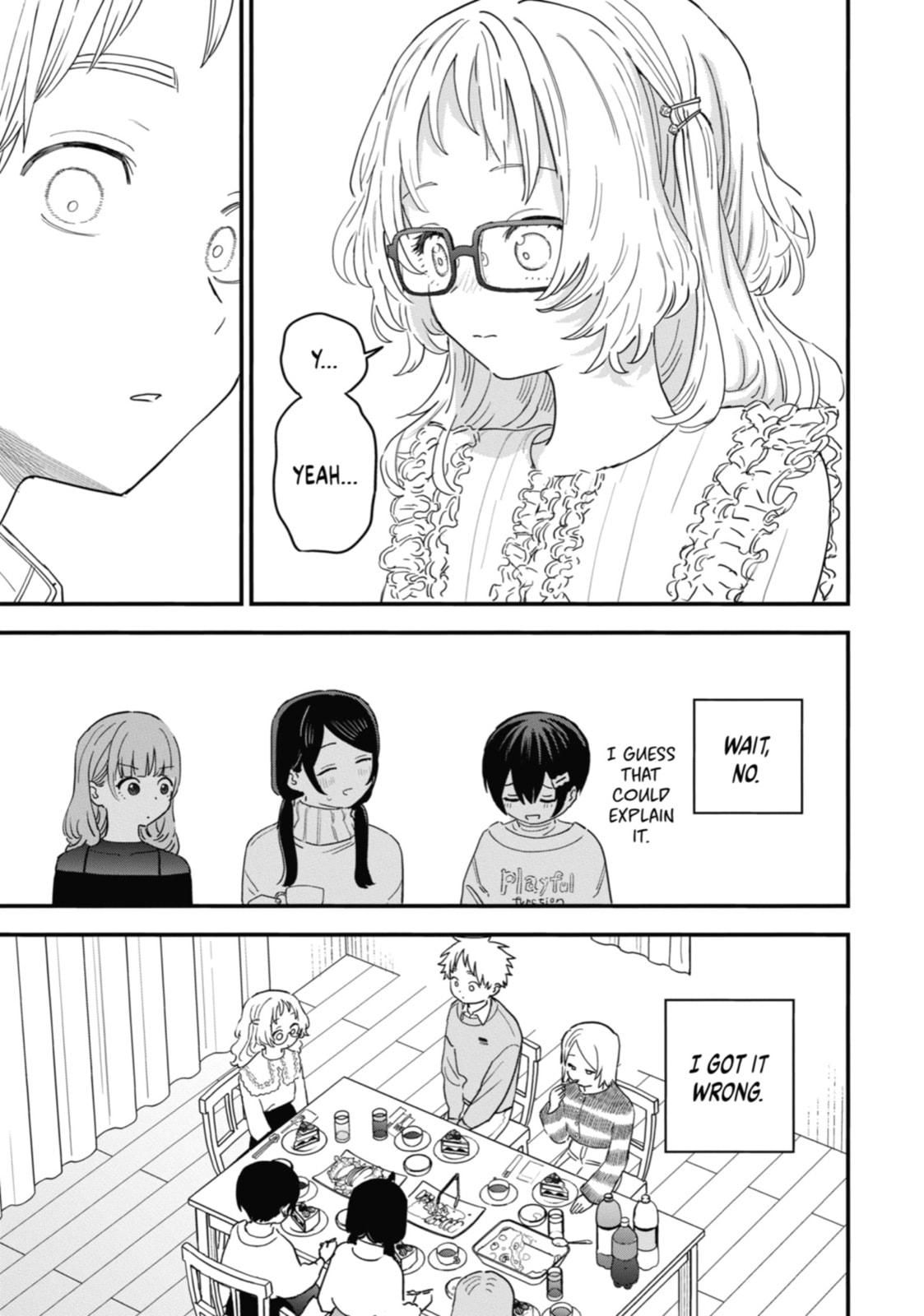 The Girl I Like Forgot Her Glasses