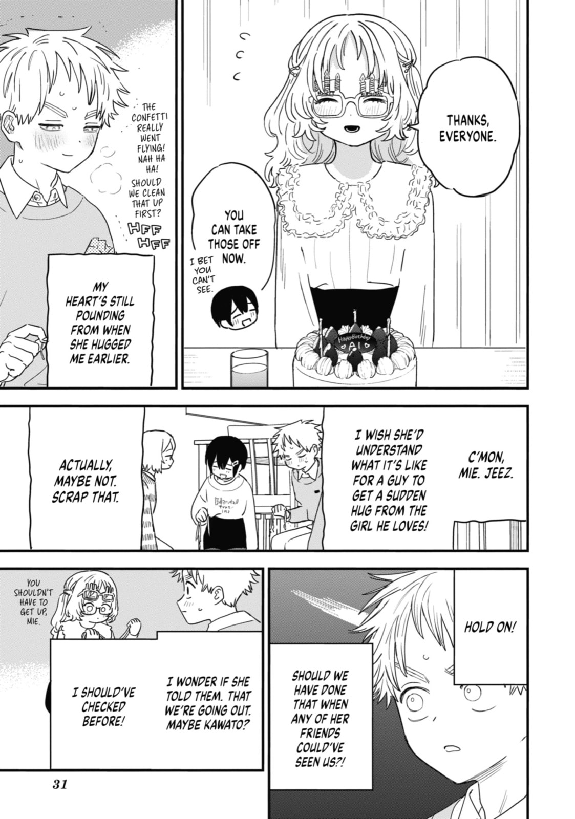 The Girl I Like Forgot Her Glasses