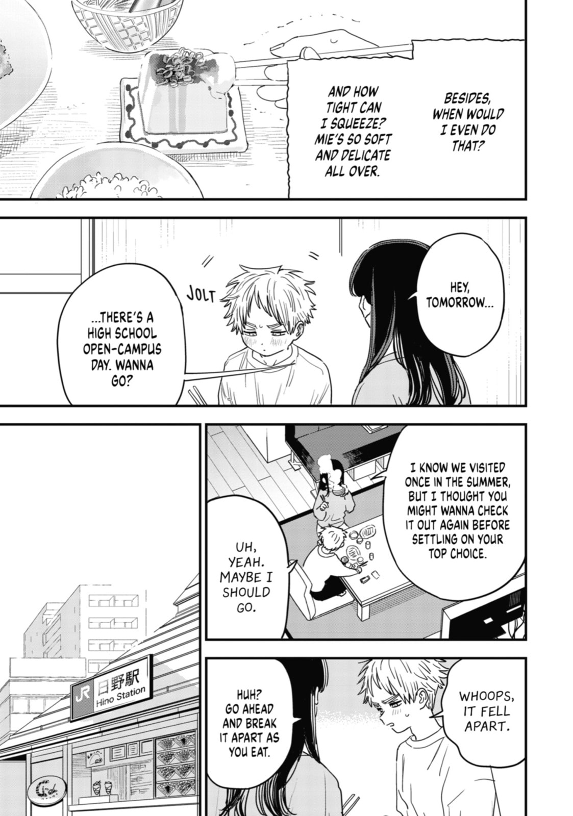 The Girl I Like Forgot Her Glasses