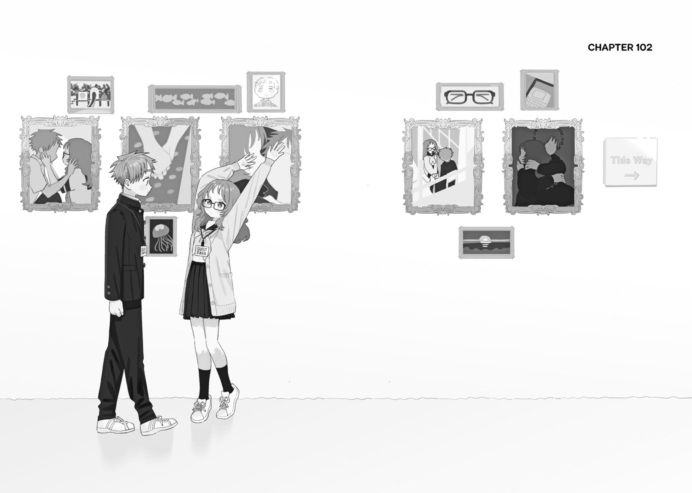 The Girl I Like Forgot Her Glasses